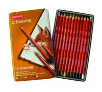 Derwent Metallic Box Drawing Pencil 12 Units Multicolore Enfants