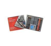 Derwent Crayons D'esquisse Boîte Métal De 24 (Import Royaume Uni)