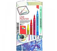 Derwent Graphik No.1 Feutre peinture Palette (Lot de 5)
