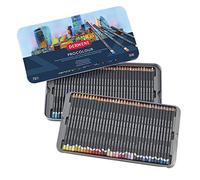 Derwent Procolour - Set de 72 Crayons de Couleur, Mines Rondes Solides 4 mm, Texture Lisse, pour Dessin & Coloriage, Qualité Professionnelle (2302508)