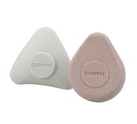 Derwent - Set de 2 Gommes Ergonomiques, Qualité Professionnelle, 2301964