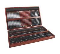 Derwent Sketching Crayons D'esquisse Coffret Bois De 72 Crayons