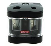Derwent Taille-Crayon Électrique à Double Trou 2302332 Qualité Professionnelle
