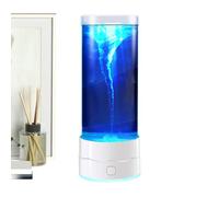 Derwrtup Lampe Tornade - Lampe De Table Innovante Apaisante Multicolore Tendance,Décor Naturel avec Effet Tourbillon Lumineux,Pour Maison Dortoir Bureau Appartement Étude Chambre
