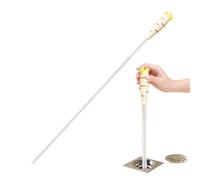 Derwrtup Serpent Drain Cheveux - Protection Canalisation Déboucheur Nettoyant | Serpent Éliminateur De Bouchon Drain Pour Lavabo Salle De Bain | pour baignoire, toilettes, station, égout, école,