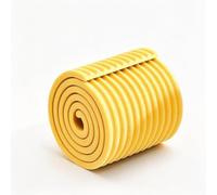 Deryzsdunk Forme en W Coller Rembourré Coussin Mural Anti-Collision | Haute élasticité Peut être découpé à volonté for chambre à coucher,table, mur （blanc）(Yellow,Volume One)