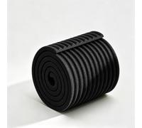 Deryzsdunk Forme en W Coller Rembourré Coussin Mural Anti-Collision | Haute élasticité Peut être découpé à volonté for chambre à coucher,table, mur （blanc）(Black,Volume One)