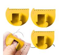 des bords et jauge de - 2/3/4 mm Pochoirs de de bord Outil de courtepointe | Aide à la à la main, instrument de mesure multifonction avec guide de pouce, règle de