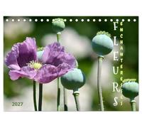 DES FLEURS ENCHANTERESSES (Calendrier de bureau 2027 DIN A5 vertical), CALVENDO calendrier mensuel: Découvrez la beauté de la nature avec ces gros plans floraux uniques.
