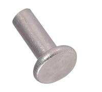 Des rivets, Rivets à tête plate solides, diamètre métrique lisse M3 x 3 mm-30 mm, attaches percussion, 200 pièces (M3 12 mm)(M3 x 14mm)