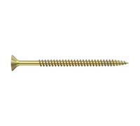 Desa 12426100 12426100-Tornillo tirafondo pozi 6x100 bicromatado rosca parcial-Envase de 250 UD