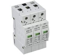 Descargador sobretensiones V20 3 polos sist. fotovoltaicos