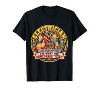 Description du Poste d'électricien Corrigez ce Que Le propriétaire a corrigé T-Shirt Graphique avec Valeur