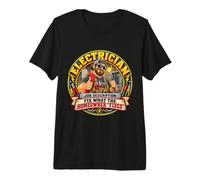 Description du Poste d'électricien Corrigez ce Que Le propriétaire a corrigé T-Shirt Haut de Gamme