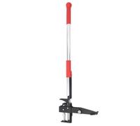 Onkruidsteker 99,5 cm geanodiseerd aluminium rood en zilver364822