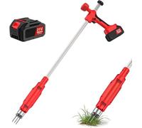 Désherbeur électrique Vertical, 21 V sans Fil, avec Griffes triangulaires et Verrouillage de sécurité, pelouse et Jardin.