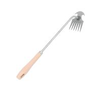 Désherbeur Manuel Outil Arrache-Mauvaises Herbes Extracteur Jardinage Transplantation Acier Inoxydable Léger Portable Adapté Au Jardin Entretien Extér, Six Dents, 40cm