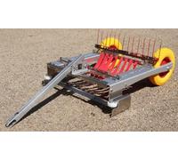 Désherbeur mécanique tracté RBVx100 - Kit avec herse + surlame hardox