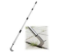 Désherbeur multifonction 2-en-1, 138 cm, en acier inoxydable