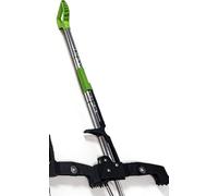 Désherbeur pour jardin - Extracteur de racines à pédale - Pour éliminer les mauvaises herbes - Réglable télescopiquement - 4 griffes - Acier inoxydable