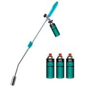 Désherbeur thermique Brule Herbes + 4 Cartouches de gaz 250g KZ GARDEN