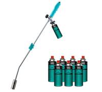 Désherbeur thermique Brule Herbes + 8 Cartouches de gaz 250g KZ GARDEN