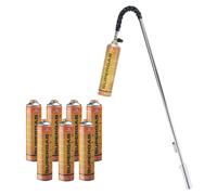 KEMPER - Désherbeur thermique brule herbes + 8 Cartouches de gaz 330g Chalumeau à gaz polyvalent Mauvaises Herbes, Allume Barbecue & Poele
