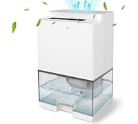 Déshumidificateur - 1000 ml - Électrique à LED - Absorbe l'humidité - Portable et silencieux, idéal pour la chambre à coucher et la salle de bains - Dégivrage automatique / arrêt automatique - Contre
