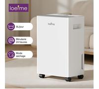 Déshumidificateur - 10L/jour - Intelligent Ultra-Silencieux 3 Modes-Auto/Continu/Personnalisé - Écran LED，purificateur d'air - 25m²