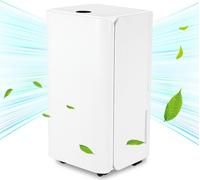 Déshumidificateur - 16 L / jour, réservoir de 2L, jusqu'à 25 m², électrique, séchage du linge, minuterie, mode auto - capacité de déshumidification : 16 L / jour