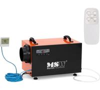 Déshumidificateur - 45 litres par jour - Compact et mobile - Déshumidificateur avec télécommande