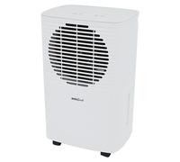 Déshumidificateur, capacité de 10 litres par jour, réservoir de 2 litres, 2 vitesses, minuterie, réfrigérant R290, couleur blanche