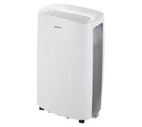 Déshumidificateur, capacité de 16 litres par jour, réservoir de 3,7 litres, 2 vitesses, minuterie, réfrigérant R290, couleur blanche