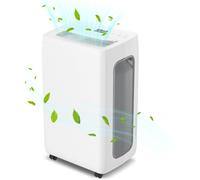 Déshumidificateur - Capacité de déshumidification jusqu'à 26 litres par jour - Modes séchage et nuit - Idéal pour les pièces à vivre, les chambres, les salles de bains, les caves et les sous-sols - Dé