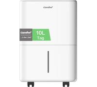 Déshumidificateur COMFEE, capacité de 10 litres par jour, adapté aux pièces d'environ 40 mètres cubes (16 mètres carrés), dégivrage automatique, sécurité enfant