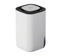 Déshumidificateur compact intelligent pour petits espaces de 5 à 20 ㎡, silencieux et portable pour mini déshumidificateur pour chambre à coucher, salle de bain, placard, économe en énergie, blanc