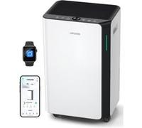 Déshumidificateur connecté HUMILABS D068C 20L/jour 60m² WiFi application 3 modes minuterie réservoir 4,5L Blanc Blanc