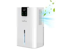 Déshumidificateur d'air 2800ml - Anti Moisissure Portable avec Dégivrage, Lumière LED - pour Maison, Bain, Chambre, Armoire -20㎡