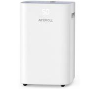 Déshumidificateur - Déshumidificateur à compresseur PD10MA-25 - 25 litres par jour - Pour les pièces de plus de 60 m² - ≤50 dB - Filtre à air lavable - Prise EU 220–240 V - Réservoir d'eau de 4,1 à 6 
