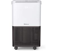 Déshumidificateur - Déshumidificateur - Ventilateur de pièce - Absorbeur d'humidité - Régulateur d'humidité - Silencieux - 10 litres par jour