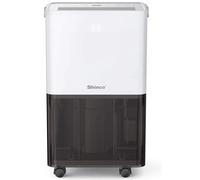 Déshumidificateur électrique - Séchoir à adsorption 10 litres par jour - Pour les pièces de 11 à 20 m² (161 pieds carrés) - Filtre lavable - Capteur d'humidité - Économique en énergie - Blanc