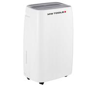Déshumidificateur mobile 20L/jour - 380W, silencieux, réservoir 6L, idéal cave, buanderie ou dégât des eaux 40m² MW Tools BD20H