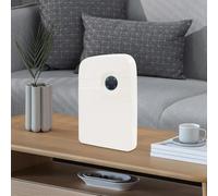 Déshumidificateur portable - Mini déshumidificateur - Pour des pièces jusqu'à 20 m² - Réservoir d'eau de 1,8 l - Capacité de déshumidification : 400 à 500 ml/jour - Silencieux (45 dB) - Télécommande -