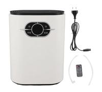 Déshumidificateur pour la maison, déshumidificateur portable silencieux de 1,2 L avec tuyau de vidange, petit 500-600 ml/jour pour chambre à coucher, sous-sol, salon, hôtel, prise