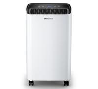 Déshumidificateur Pro Breeze, capacité de 6 litres par jour, déshumidificateur électrique avec réservoir d'eau de 2 litres, séchoir à linge, capteur d'humidité automatique, minuterie, idéal pour lutte