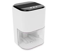 Déshumidificateur, puissance de 42 W, capacité de 1,67 litre, niveau sonore de 36,6 dB, 7 couleurs de lumière, adapté à une surface de 10 à 20 m²