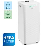Déshumidificateur-purificateur d'air TROTEC TTK 64 HEPA - 24 l/jour - 2 vitesses - pour pièces de 50 m²