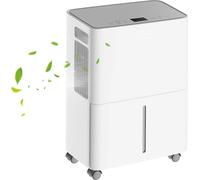 Déshumidificateur - Réservoir de 1600 ml - Capacité de 12 litres par jour - Convient pour les pièces de 11 à 20 m² - Fonctionnement silencieux - Possibilité de raccordement à un tuyau de vidange - Pri