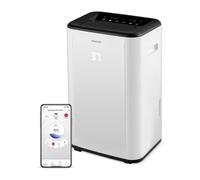 Sencor Déshumidificateur SDH 3028WH – Intelligent 30 L/jour Wi‑Fi Séchage vêtements 30–89 m²