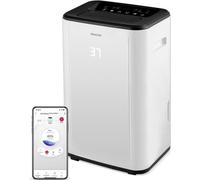Déshumidificateur Sencor SDH 3028WH, 30L/jour, Wi-Fi, Réservoir 6L, 35-85% Humidité, Minuterie 0-24h